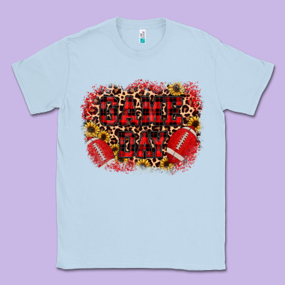Game Day Football Classic Tee Designed By Jahusdesignshop