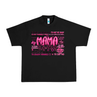 Black mama its okay typography Urban Heavy Tee - JahusDesignShop