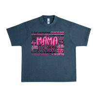 Midnight Navy mama its okay typography Urban Heavy Tee - JahusDesignShop