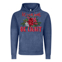 Vintage Denim Let your heart be light Vintage Hoodie - MaliasSmallBusiness