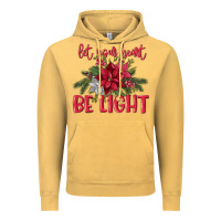 Vintage Mustard Let your heart be light Vintage Hoodie - MaliasSmallBusiness