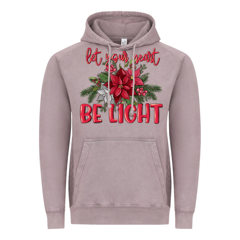 Let Your Heart Be Light Vintage Hoodie by MaliasSmallBusiness | Teevron