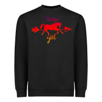Horse Girl Heavyweight Sweatshirt | Teevron
