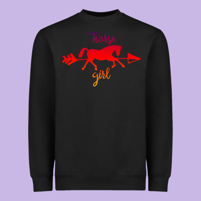 Horse Girl Heavyweight Sweatshirt Designed By Bettercallsaul