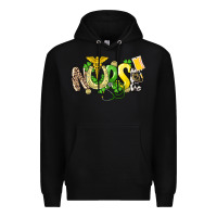 Black Nurse St. Patrick's Day Premium Hoodie - HowdyJamesFarm