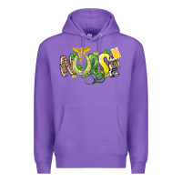 Purple Nurse St. Patrick's Day Premium Hoodie - HowdyJamesFarm