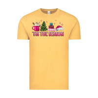 Vintage Mustard tis the season pink christmas Vintage Tee - MaliasSmallBusiness