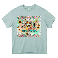 Arona god is my refugee and strength Heavy Core Tee - NancyCooperArtShop
