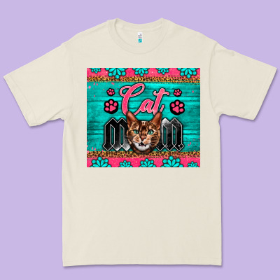 Western Bengal Cat Mom Premium Tee Designed By Lillyallendesigns