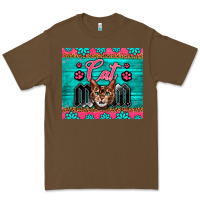 Cacao Western Bengal Cat Mom Premium Tee - LillyAllenDesigns