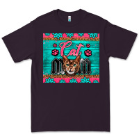 Plum Western Bengal Cat Mom Premium Tee - LillyAllenDesigns