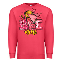Cardinal Bee Mine Valentines Day Premium Sweatshirt - OliviaCreatesArt