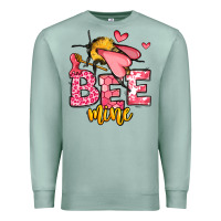 Seafoam Bee Mine Valentines Day Premium Sweatshirt - OliviaCreatesArt
