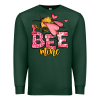 Bee Mine Valentines Day Premium Sweatshirt | Teevron