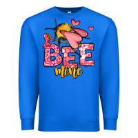True Royal Bee Mine Valentines Day Premium Sweatshirt - OliviaCreatesArt