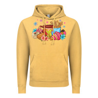 Vintage Mustard mexican deserts christmas Vintage Hoodie - MaliasSmallBusiness