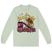 Matcha counting my blessings afro hands Long Sleeve Tee - RanaPortraitStore