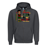 Smoke i am black history black boy  juneteenth Zipper Hoodie - CowGirlArtShop