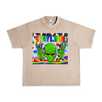 French Oak LGBTQ Gaylien Tumbler Urban Heavy Tee - BundleAndBundleShop