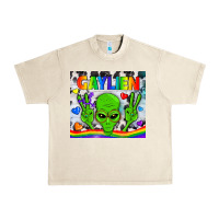 Sandshell LGBTQ Gaylien Tumbler Urban Heavy Tee - BundleAndBundleShop