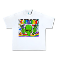 White LGBTQ Gaylien Tumbler Urban Heavy Tee - BundleAndBundleShop