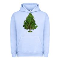 Pigment Grape Ice White Pine Tree Illustrations Urban Hoodie - LillyAllenDesigns