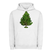 Pigment Lunar Rock White Pine Tree Illustrations Urban Hoodie - LillyAllenDesigns