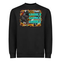 Black gobble gobble gobble Heavyweight Sweatshirt - RanaPortraitStore