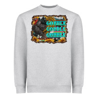 Heather Grey gobble gobble gobble Heavyweight Sweatshirt - RanaPortraitStore
