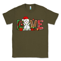 Army Green love snowman bbs Classic Tee - BundleAndBundleShop