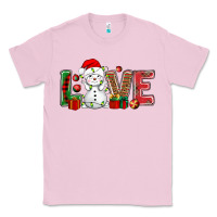 Bubblegum Pink love snowman bbs Classic Tee - BundleAndBundleShop