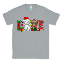 Heather Grey love snowman bbs Classic Tee - BundleAndBundleShop