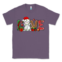 Lavender love snowman bbs Classic Tee - BundleAndBundleShop