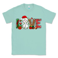 Seafoam love snowman bbs Classic Tee - BundleAndBundleShop