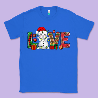 Love Snowman Bbs Classic Tee Designed By Bundleandbundleshop