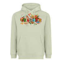 Matcha Cinco de mayo Teacher Heavyweight Hoodie - FaDigitalArtStudio
