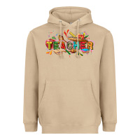 Mushroom Cinco de mayo Teacher Heavyweight Hoodie - FaDigitalArtStudio