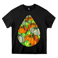Black Fall Teardrop Heavy Core Tee - LillyAllenDesigns