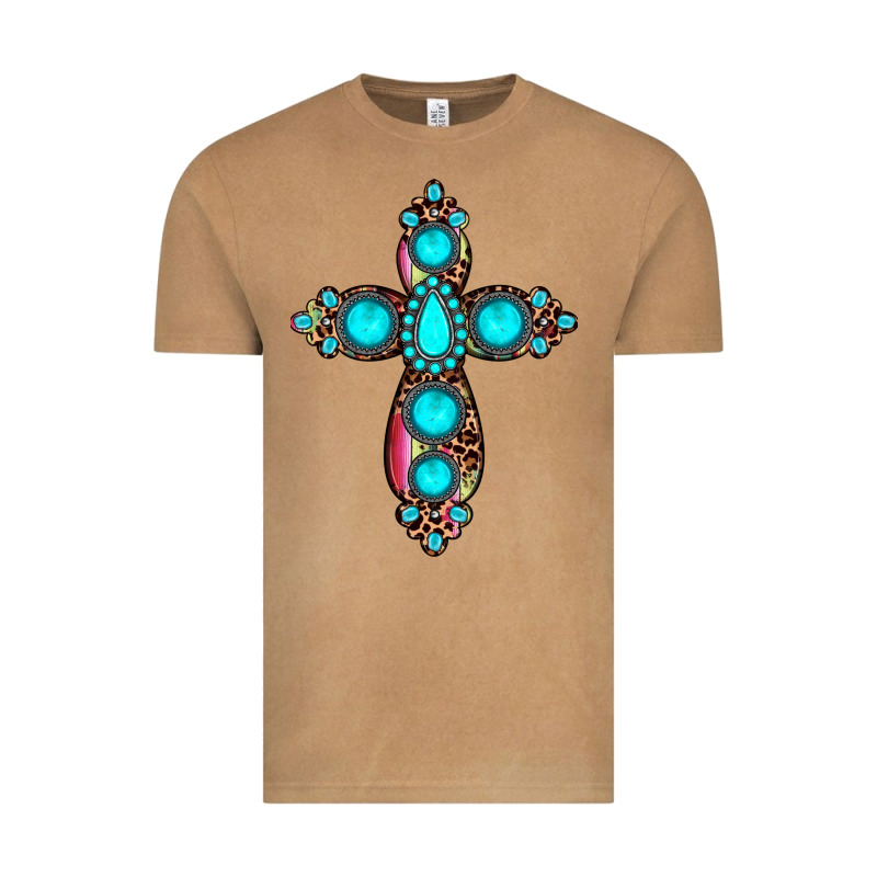 Gemstone Cross Vintage Tee by JahusDesignShop | Teevron