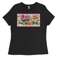Black happy easter y'all rabbit sippy cup Ladies Tee - BarkalooDesign