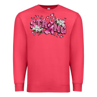 Cardinal Strong Cancer Awareness Premium Sweatshirt - FaDigitalArtStudio