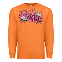 Carrot Strong Cancer Awareness Premium Sweatshirt - FaDigitalArtStudio