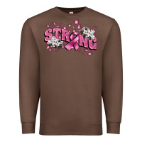 Chestnut Strong Cancer Awareness Premium Sweatshirt - FaDigitalArtStudio