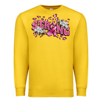 Lemon Strong Cancer Awareness Premium Sweatshirt - FaDigitalArtStudio
