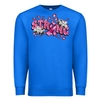 True Royal Strong Cancer Awareness Premium Sweatshirt - FaDigitalArtStudio