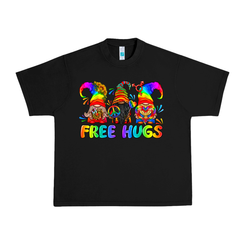 Lgbtq Free Hugs Gnomes Urban Heavy Tee by BundleAndBundleShop | Teevron