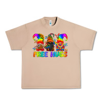 Burro LGBTQ Free Hugs Gnomes Urban Heavy Tee - BundleAndBundleShop