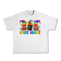 Lunar Rock LGBTQ Free Hugs Gnomes Urban Heavy Tee - BundleAndBundleShop
