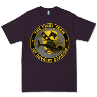 Plum the first team 1st cavalry division Premium Tee - Jasminsmagicworld