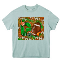 Arona go american football leopard Heavy Core Tee - NancyCooperArtShop